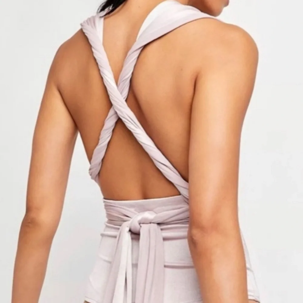 Free people intimately 100 ways convertible bodysuit size medium